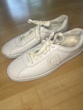 Cole Haan White Leather Women's Sneakers